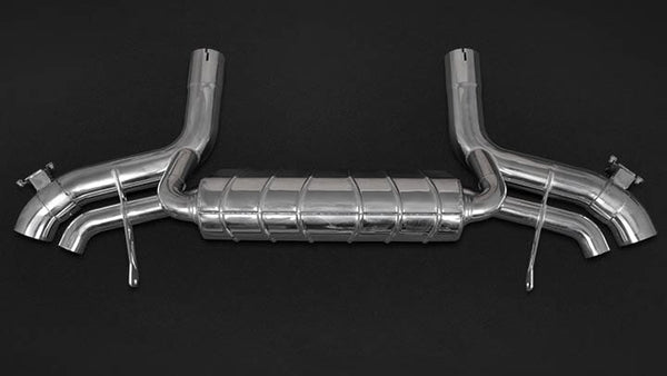 BMW 850i (G15) Capristo Exhaust system to suit OEM actuators incl. centre silencer replacement pipes - 02BM11603001