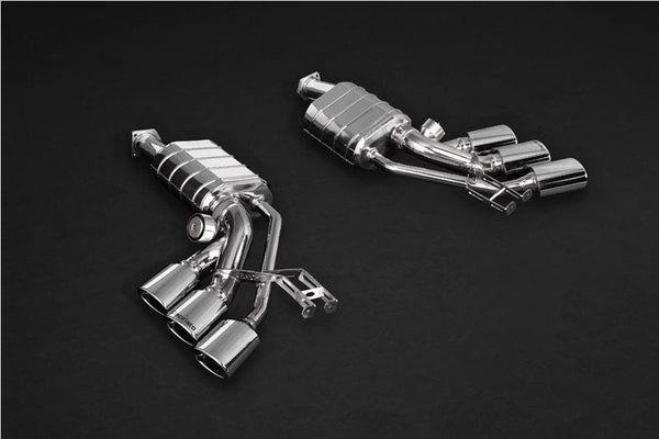 Mercedes G500 4.0L V8 BiTurbo (W 464, 2019-) – Valved Triple Mufflers with CES-3 with ECE Exhaust System