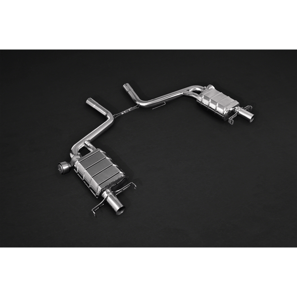 Mercedes S63 AMG (Limo W222) – Valved Exhaust System & Mid-Pipes (Incl. CES-3 Remote) Exhaust System