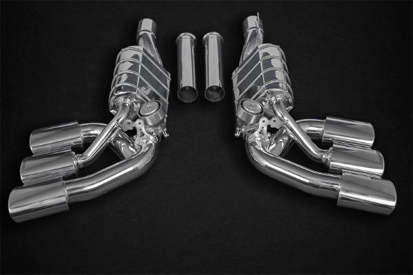 Rear silencer 6-branch with CES-3 for G500