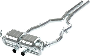 Aston Martin Vantage V12 Cat back exhaust system to suit OEM Actuators - 02AM05003017 