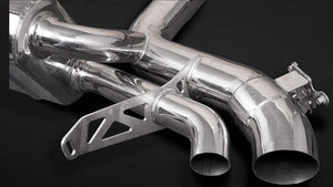 BMW 850i (G15) Capristo Exhaust system to suit OEM actuators incl. centre silencer replacement pipes - 02BM11603001 