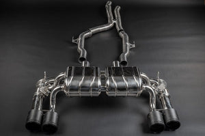 BMW M2 Competition (F87) Capristo Exhaust System to suit OEM actuators with MSD and tips - 02BM09903020 