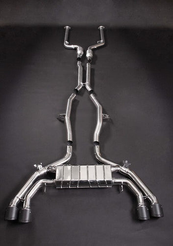 BMW X3M (F97) Capristo Exhaust system to suit OEM actuators, with MSD ...