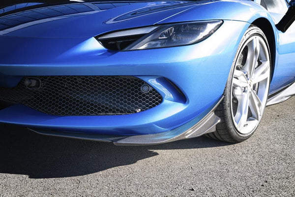 Capristo Carbon Fibre Front Spoilers to suit Ferrari 296 GTB/GTS - 02FE13810008 