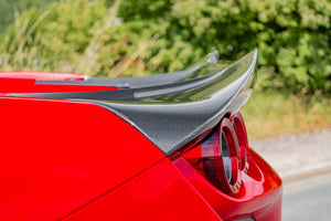 Capristo Carbon Fibre Rear Spoiler for Ferrari F8 Spider - 03FE12310007LG 