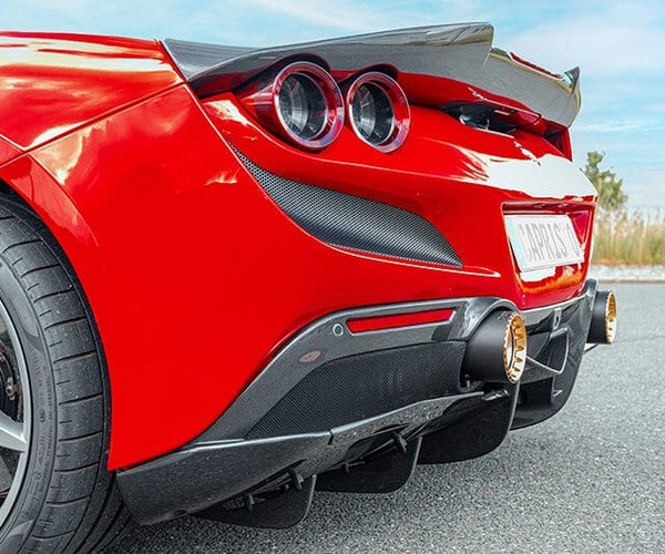 Capristo Carbon Fibre Rear Spoiler for Ferrari F8 Tributo ...