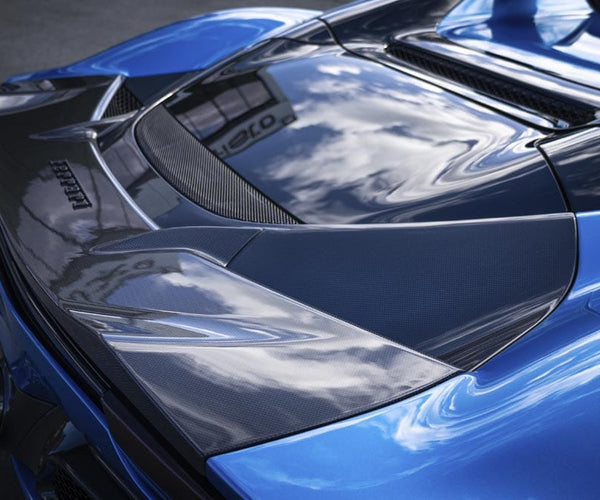 Capristo Carbon Fibre Rear Spoiler for Ferrari 296 GTB/GTS ...