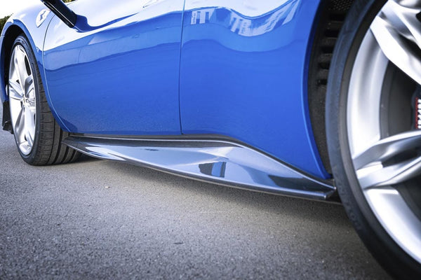 Capristo Carbon Fibre Side Skirts to suit Ferrari 296 GTB/GTS - 03FE13810010 