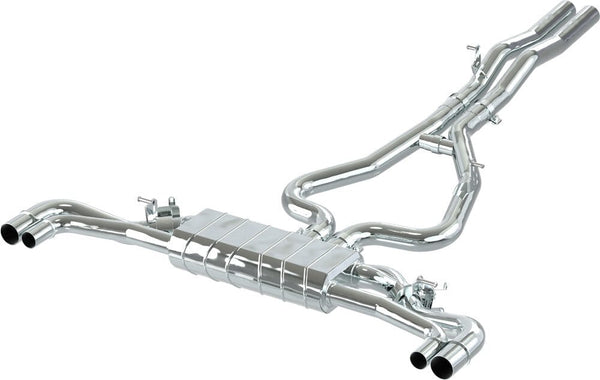 Capristo cat-back exhaust system to suit OEM actuators for Audi RSQ3 - 02AU10903026 