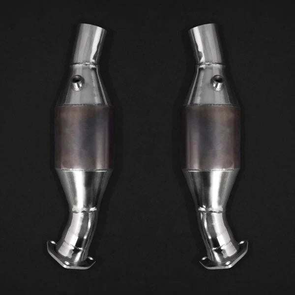 Capristo Catalytic Converters (250 Cell) Without Heat Protection for Ferrari 430 - 02FE02303020 