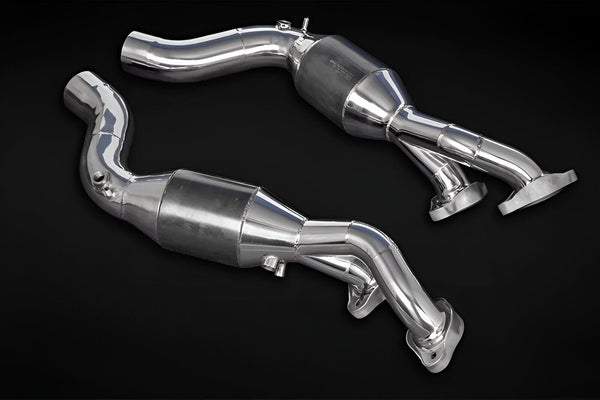 Capristo Catalytic Converters (250 Cell Without Heat Protection) for Ferrari Enzo - 02FE04503004 