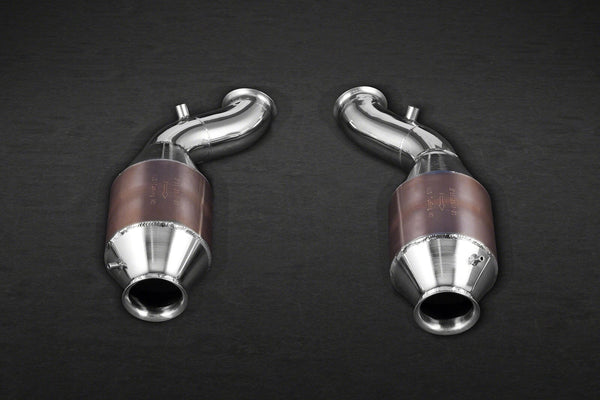 Capristo Catalytic Converters (250 Cell) Without Heat Protection for Lamborghini Gallardo LP 500/520/530 - 02LA06903011 