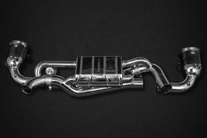 Capristo Exhaust Kit (inc cats) for Porsche 992 Carrera S/4S - 02PO11503015 