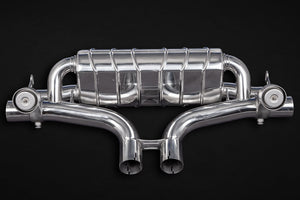 Capristo Exhaust system to OEM separation point, incl. EVCU-1 for Audi RS Q8 - 02AU11903013 