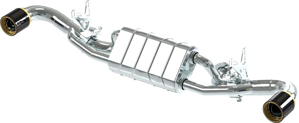 Capristo Valved Rear Silencer to suit OEM Actuators for Aston Martin Vantage 2017-2022 - 02AM05003021 