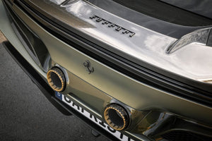 Ferrari 296 Exhaust System With 250 Cell Catalytic Converters Exhaust System