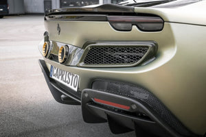 Ferrari 296 Exhaust System With 250 Cell Catalytic Converters Exhaust System