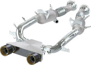 Ferrari 296 Exhaust System With 250 Cell Catalytic Converters Exhaust System