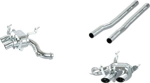 Ferrari Purosangue - Exhaust system to suit OEM actuators with MSD replacement pipe - Capristo 