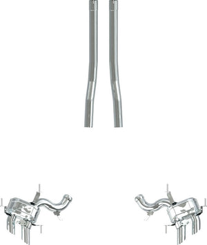 Ferrari Purosangue - Exhaust system to suit OEM actuators with MSD replacement pipe - Capristo 