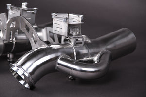 Maserati MC20 – Exhaust System with Black Chrome/Gold End Pipes 02MA09203014 Exhaust System