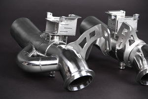 Maserati MC20 – Exhaust System with Black Chrome/Gold End Pipes 02MA09203014 Exhaust System