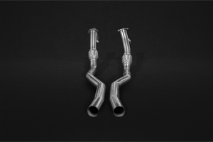 Audi RS4 (B9)  iconic CAPRISTO Valved Exhaust System, Mid Pipes 