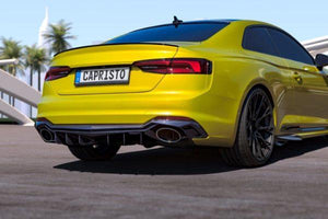 Audi RS5 (F5) – ECE Valved Exhaust with Mid-Pipes and RS Oval Tips (E2P)