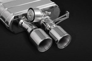 BMW 650i (V8TT) – ECE Valved Mufflers with Stainless Tips (CES3)