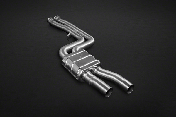BMW M3/M4 (F80, F82, F83) - Post Cat Spare Pipes with Muffler Exhaust System