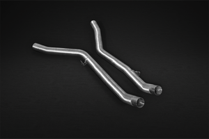 BMW X5M (F15) (2013) & X6M (2014) - Valved Exhaust System & Mid-Pipes With Stainless Steel Tips with CES-3 Control Module