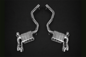 BMW X5M (F15) (2013) & X6M (2014) - Valved Exhaust System & Mid-Pipes With Stainless Steel Tips Exhaust System