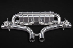 Exhaust system with CES-3 control , without tailpipes (for OEM tailpipes) 