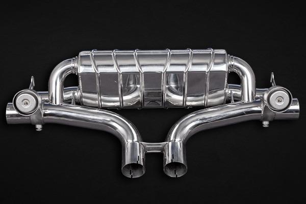 Exhaust system with CES-3 control , without tailpipes (for OEM tailpipes) 