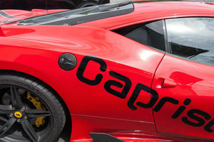 Ferrari 458 - Carbon Gas Cap Exhaust System