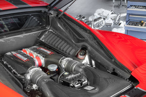 Ferrari 458 Speciale - Carbon Lock Cover Exhaust System
