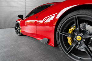 Ferrari 458 Speciale - Carbon Side Fins Exhaust System