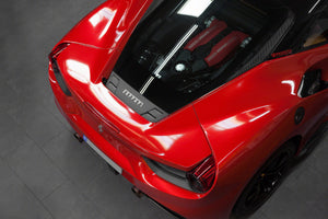 Ferrari 488 GTB - Carbon Rear Air Guide Exhaust System
