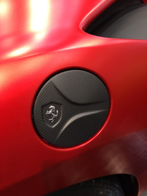 Ferrari 488 GTB & GTS - Carbon Gas Cap (2018+) Exhaust System