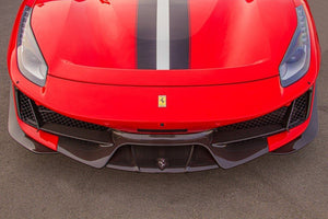 Ferrari 488 Pista – Carbon Fiber Front Spoiler (without Side Wings)