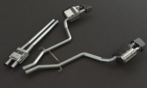 Long version exhaust system
