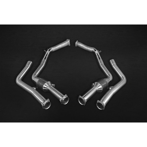 Mercedes G63/500 5.5L V8 BiTurbo AMG (W 463, 2012-) – Downpipes with Sports Cats 200 Cell Exhaust System