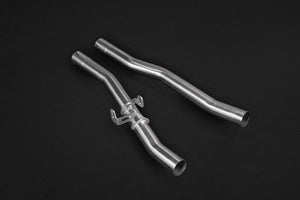 Rear silencer, middle silencer replacement pipes, CES-3 , with ECE approval 