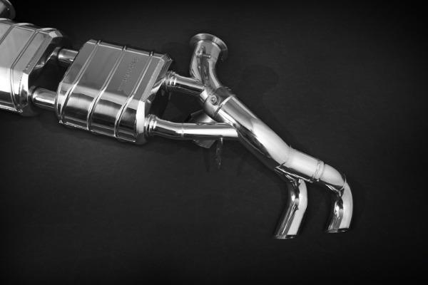 Rear silencer with catalytic converter and CES-3 control , with ECE approval 