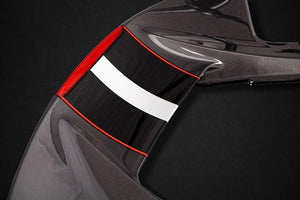 Rear wing in carbon fibre only fits the Coupé (third brake light and Scuderia stripes are not included)